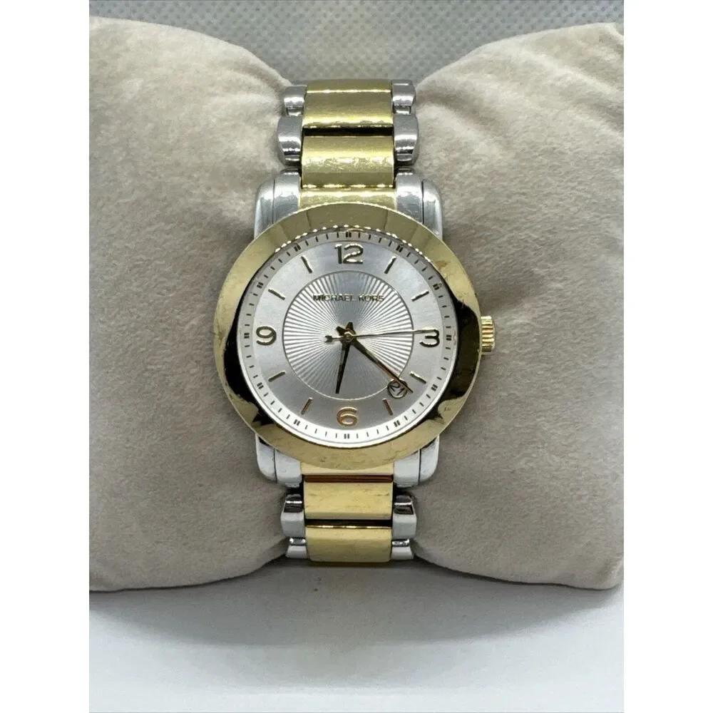 Michael Kors Janey MK3487 Men Two-Tone Stainless Steel Analog Dial Watch JNA764